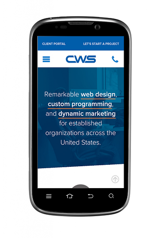 CWS Mobile Responsive Web Design