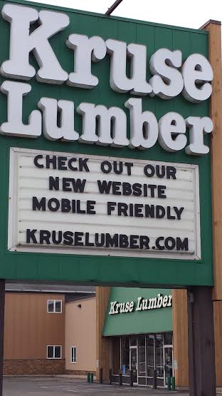 Kruse Lumber Sign